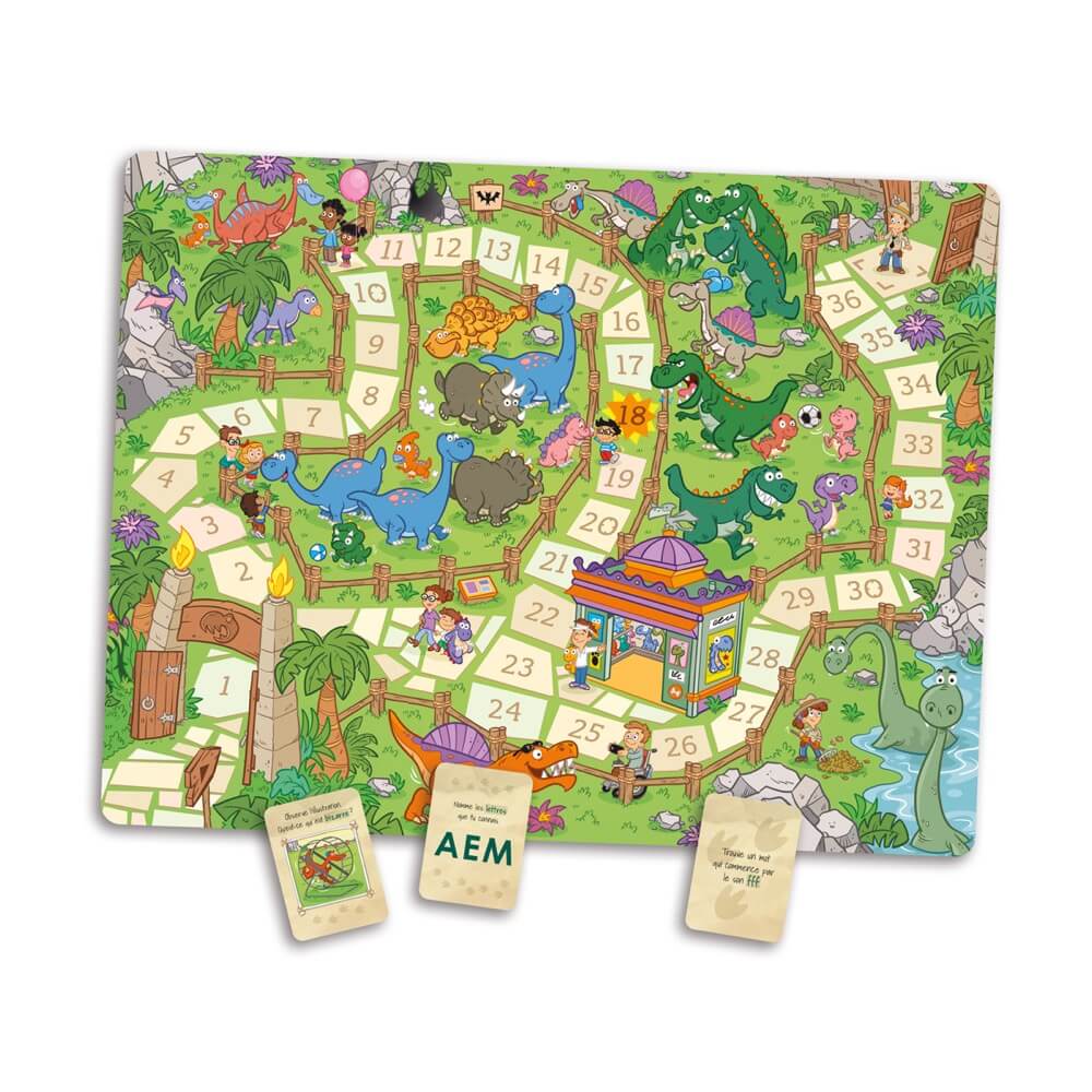 En mission chez les dinosaures - Jeux de société - Boutique LeoLudo - Placote