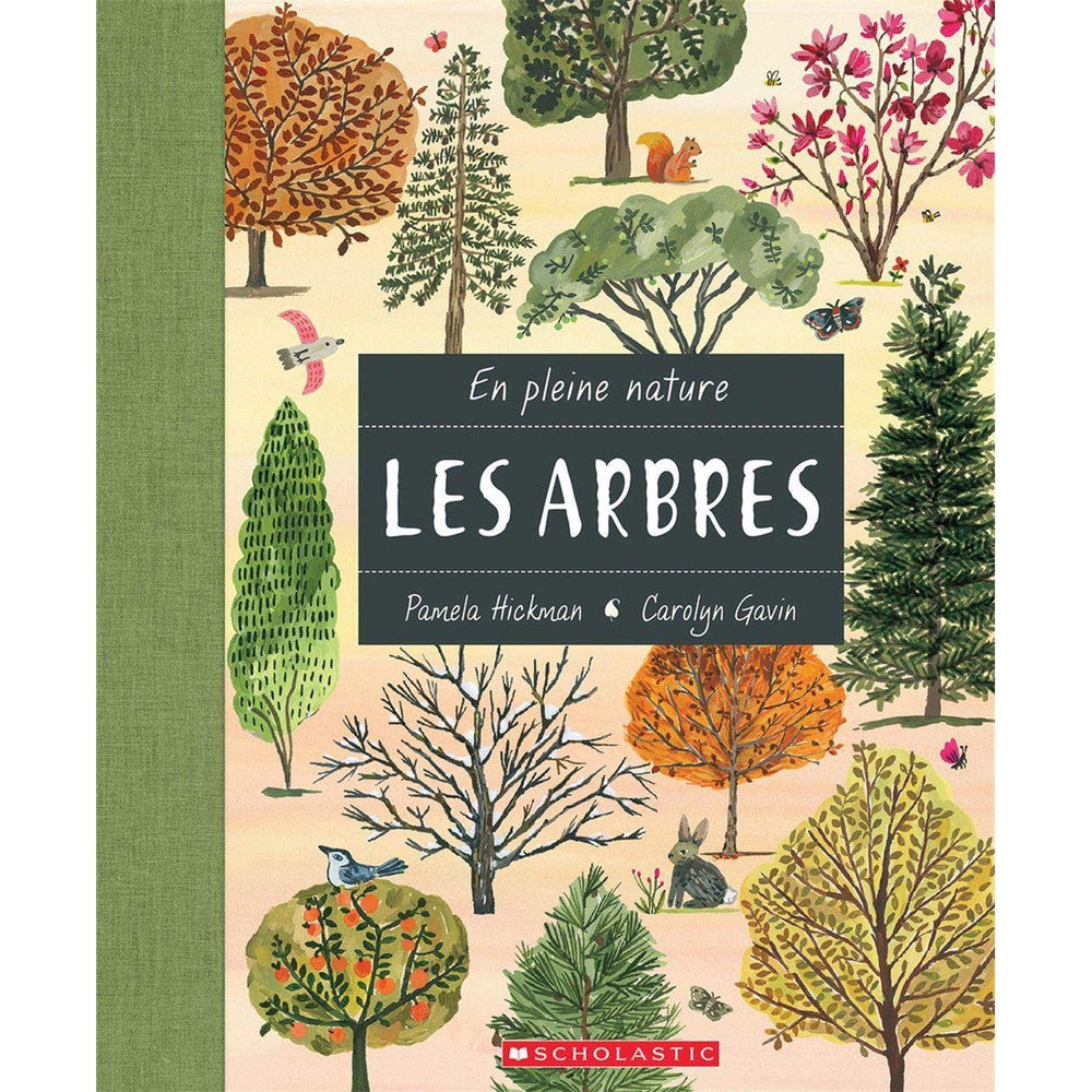 En pleine nature: Les arbres-Livre-Scholastic-Boutique LeoLudo