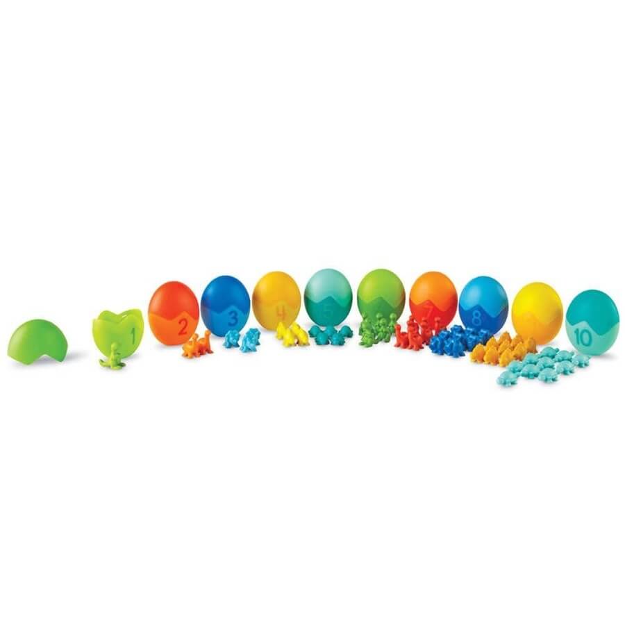 Ensemble d'activités mathématiques Counting Dino - Sorters - Jeux éducatifs - Boutique LeoLudo - Learning Resources