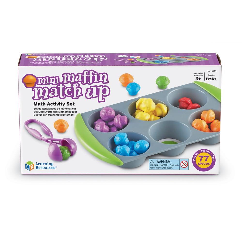 Ensemble d'activités mathématiques Mini Muffin Match Up - Jeux éducatifs - Boutique LeoLudo - Learning Resources