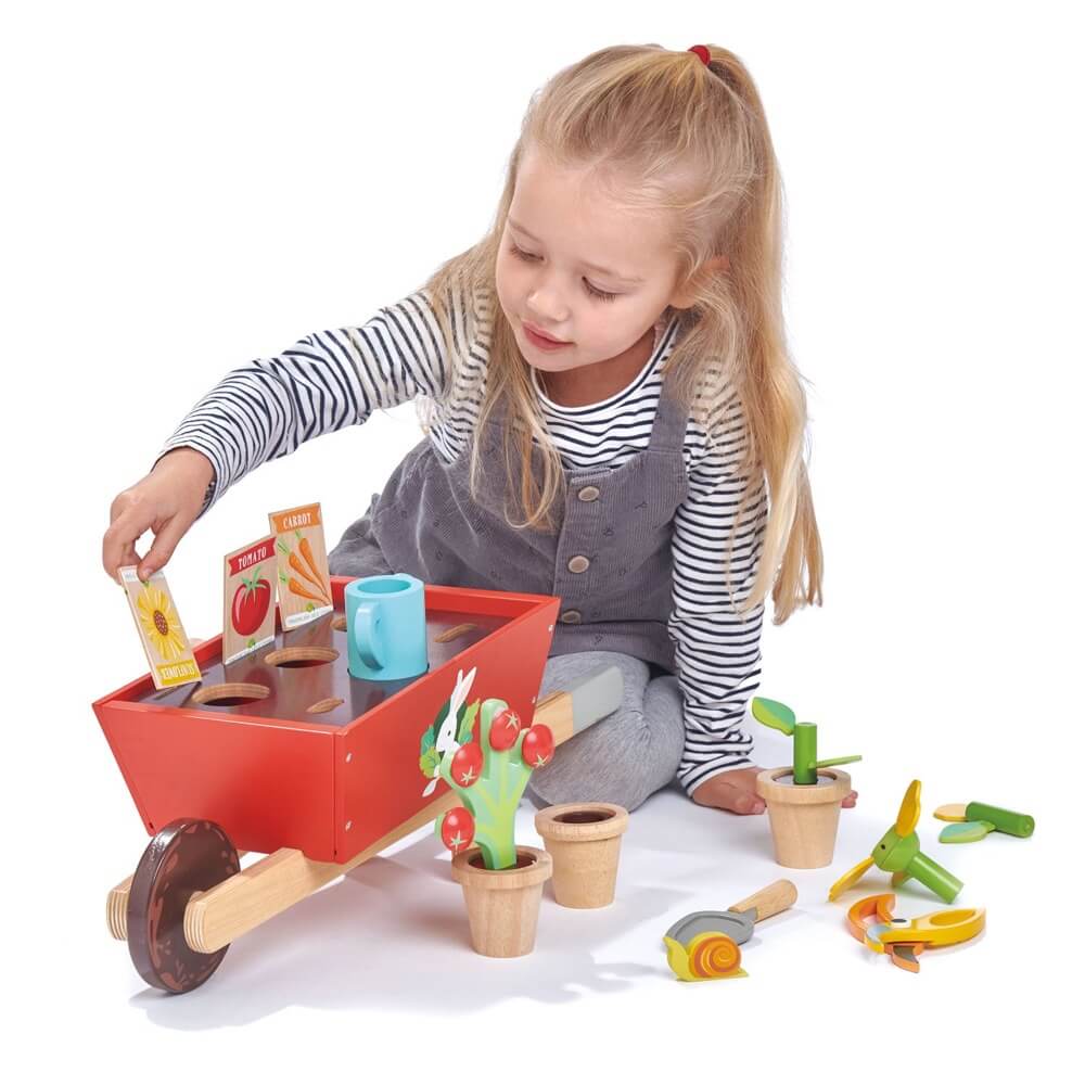 Ensemble de brouette de jardin - Jouets d'imitation - Boutique LeoLudo - Tender Leaf Toys