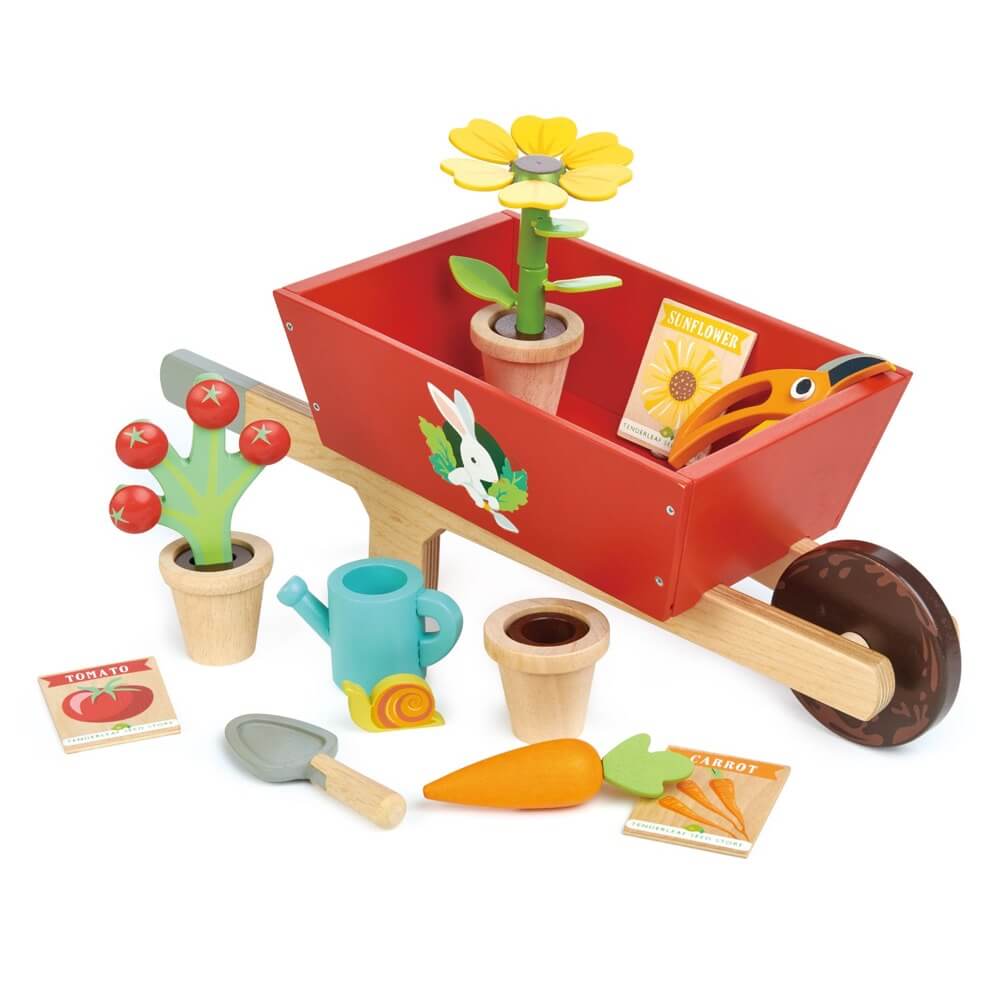 Ensemble de brouette de jardin-Tender Leaf Toys-Boutique LeoLudo