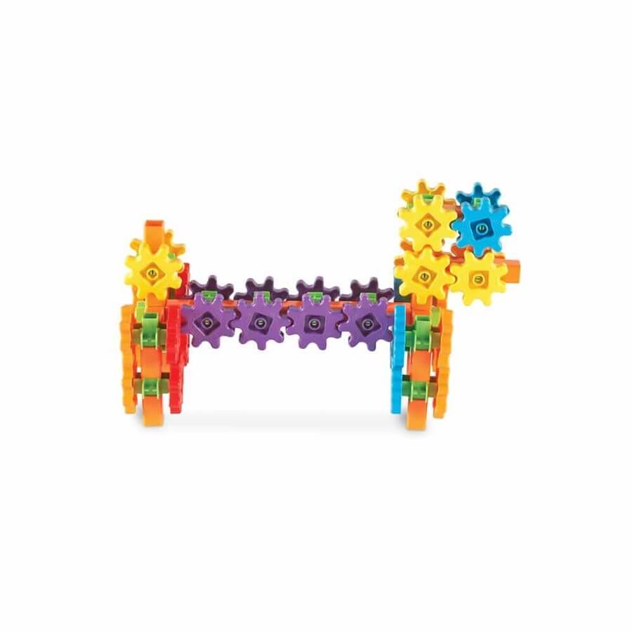 Ensemble de construction de luxe Engrenages! (100 pcs) - Jeux de construction - Boutique LeoLudo - Learning Resources