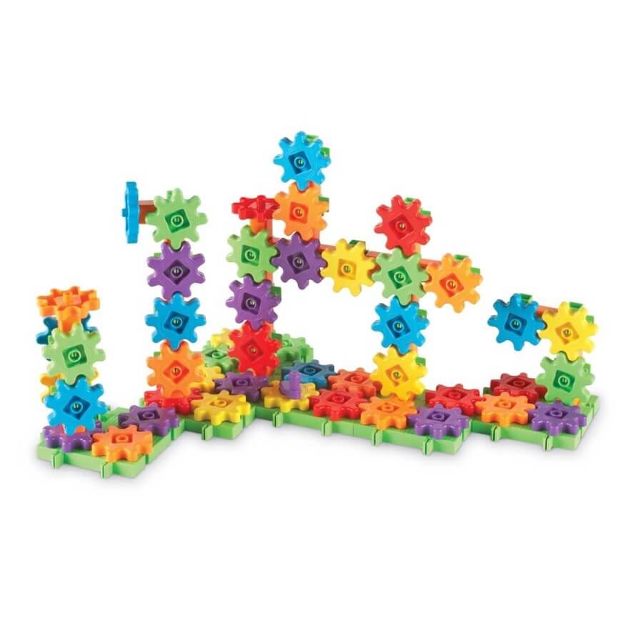 Ensemble de construction de luxe Engrenages! (100 pcs) - Jeux de construction - Boutique LeoLudo - Learning Resources