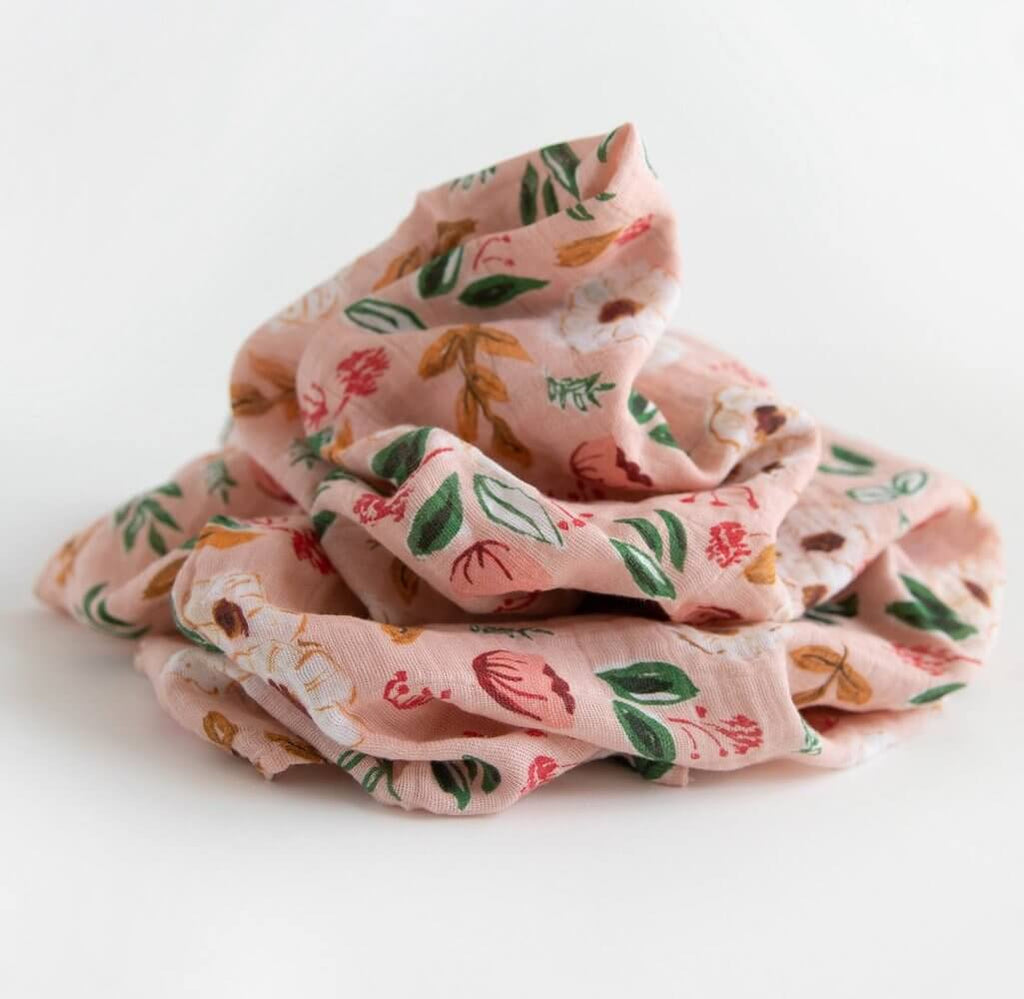 Ensemble de couvertures d'emmaillotage en mousseline - Vintage Floral-Little Unicorn-Boutique LeoLudo