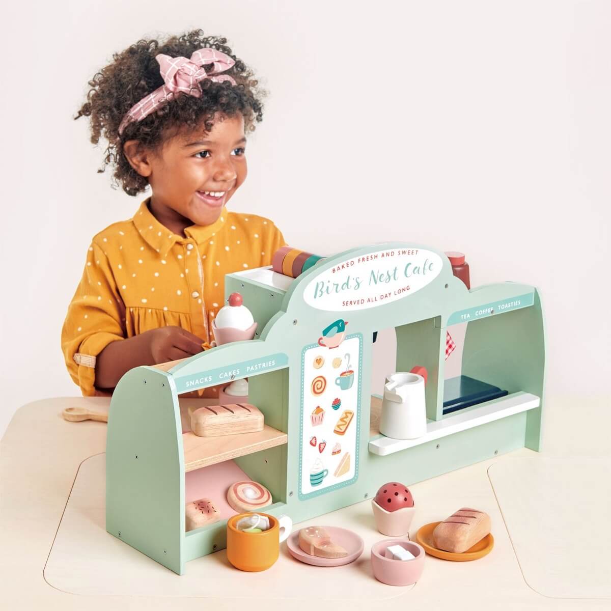 Ensemble de jeu - Café Nid d'oiseau - Jouets d'imitation - Boutique LeoLudo - Tender Leaf Toys