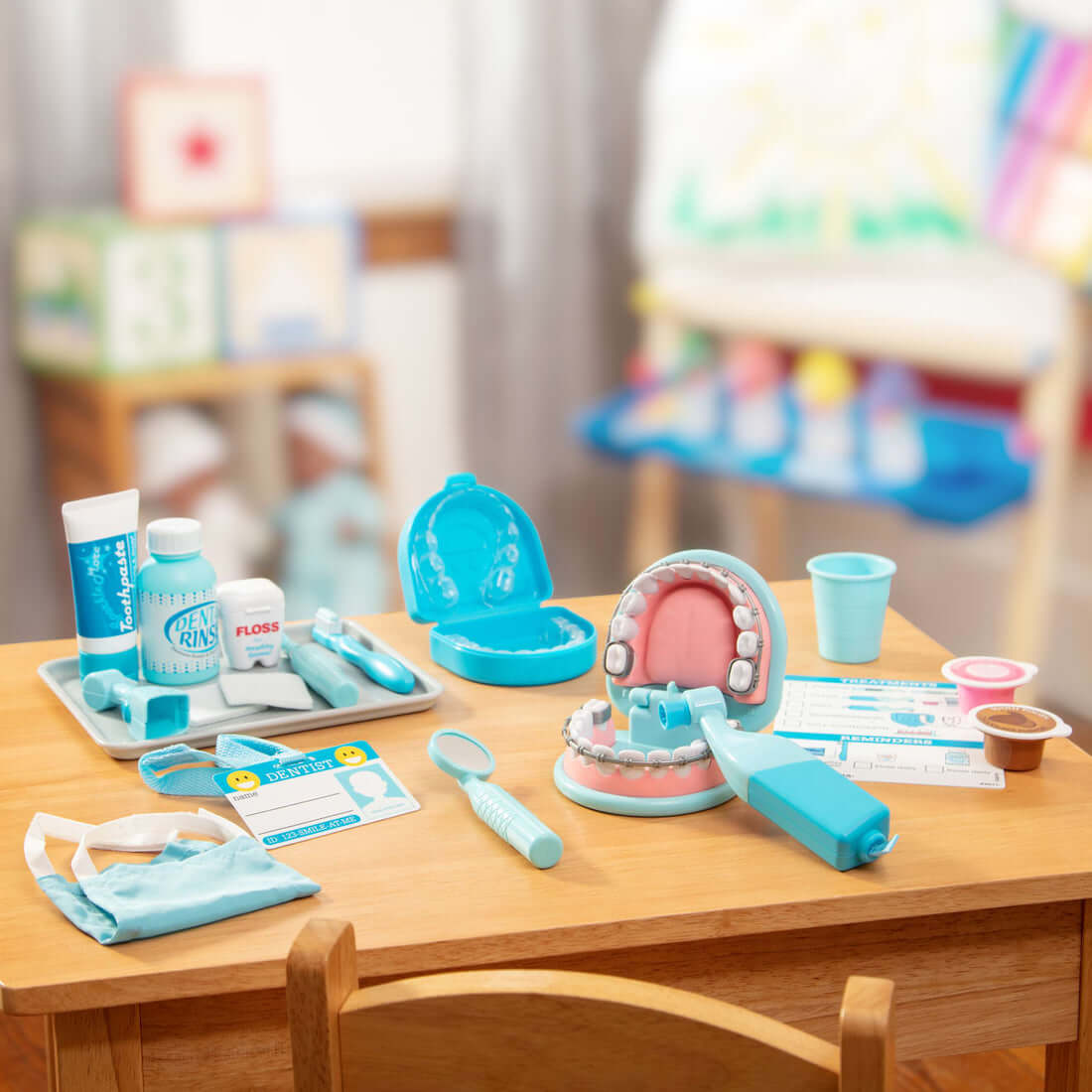 Ensemble de jeu de dentiste Super Sourire - Jouets d'imitation - Boutique LeoLudo - Melissa & Doug