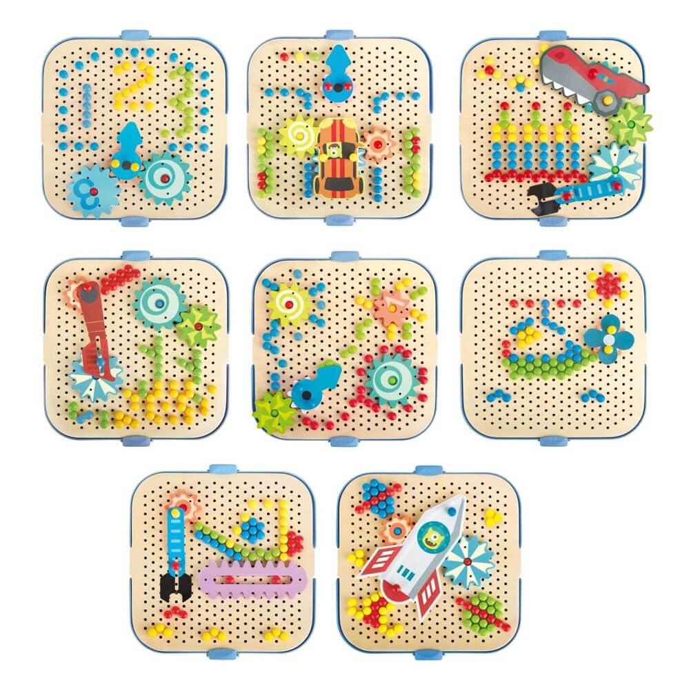 Ensemble de jeu d'engrenages Groovy - Go - Round - Jeux scientifiques - Boutique LeoLudo - Hape