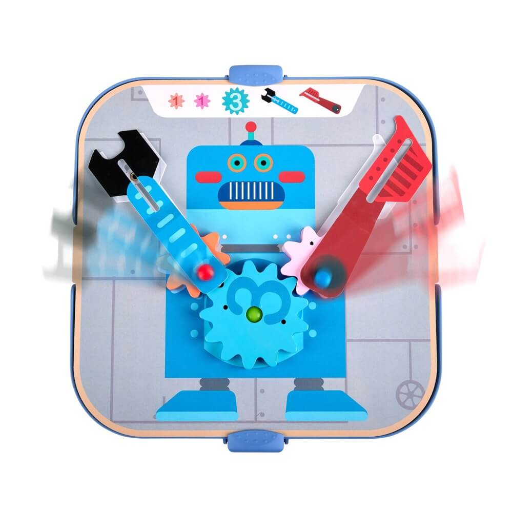 Ensemble de jeu d'engrenages Groovy - Go - Round - Jeux scientifiques - Boutique LeoLudo - Hape