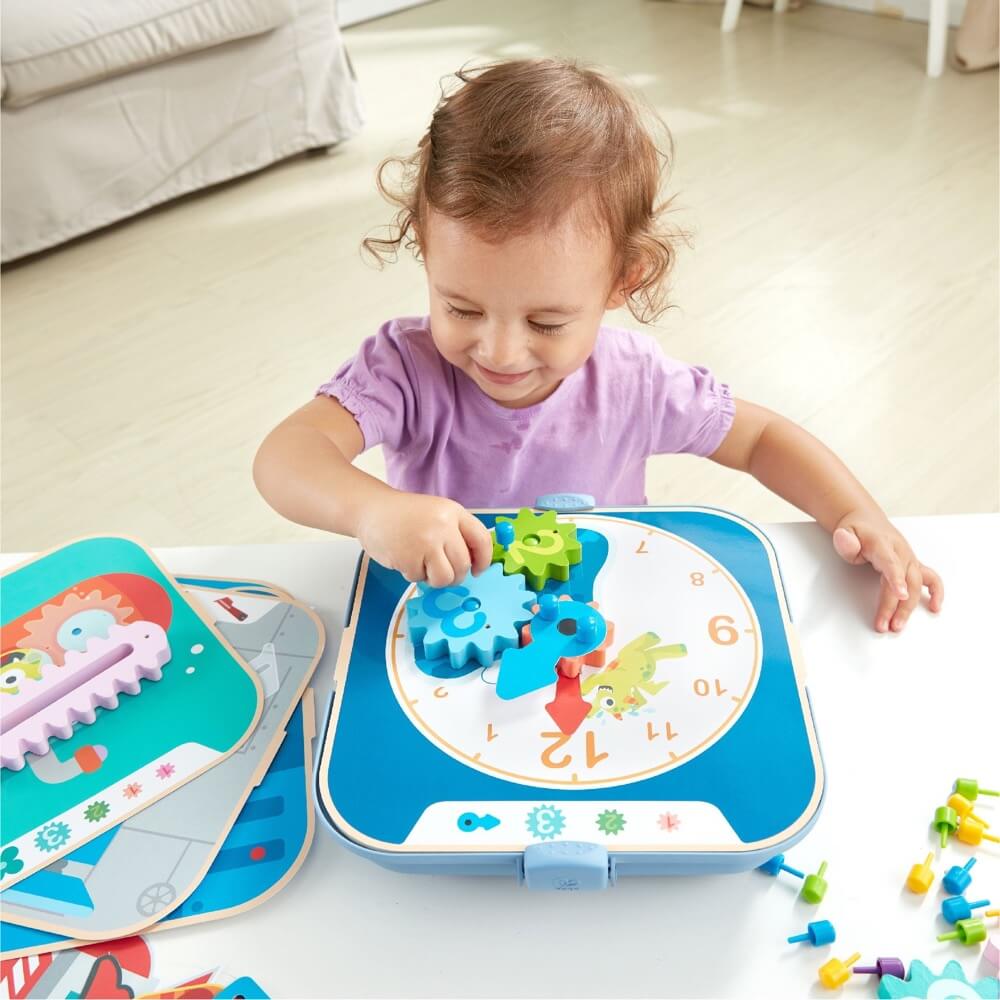 Ensemble de jeu d'engrenages Groovy - Go - Round - Jeux scientifiques - Boutique LeoLudo - Hape