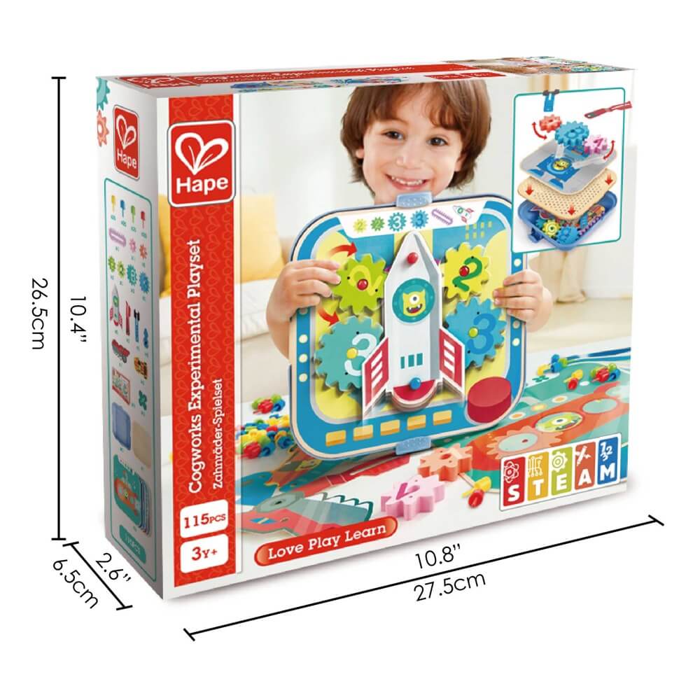Ensemble de jeu d'engrenages Groovy - Go - Round - Jeux scientifiques - Boutique LeoLudo - Hape