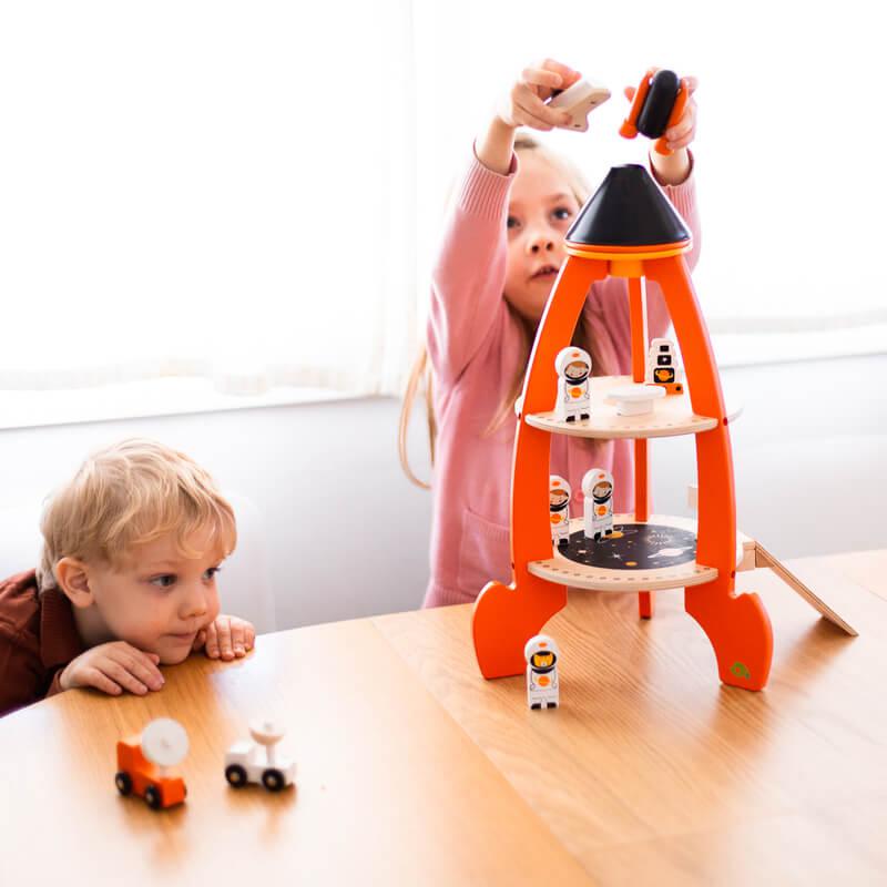 Ensemble de jeu - Fusée cosmique - Ensembles de jeu - Boutique LeoLudo - Tender Leaf Toys
