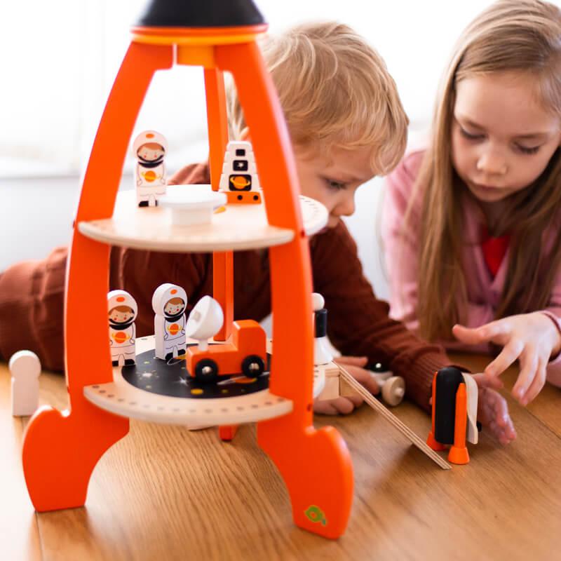 Ensemble de jeu - Fusée cosmique - Ensembles de jeu - Boutique LeoLudo - Tender Leaf Toys