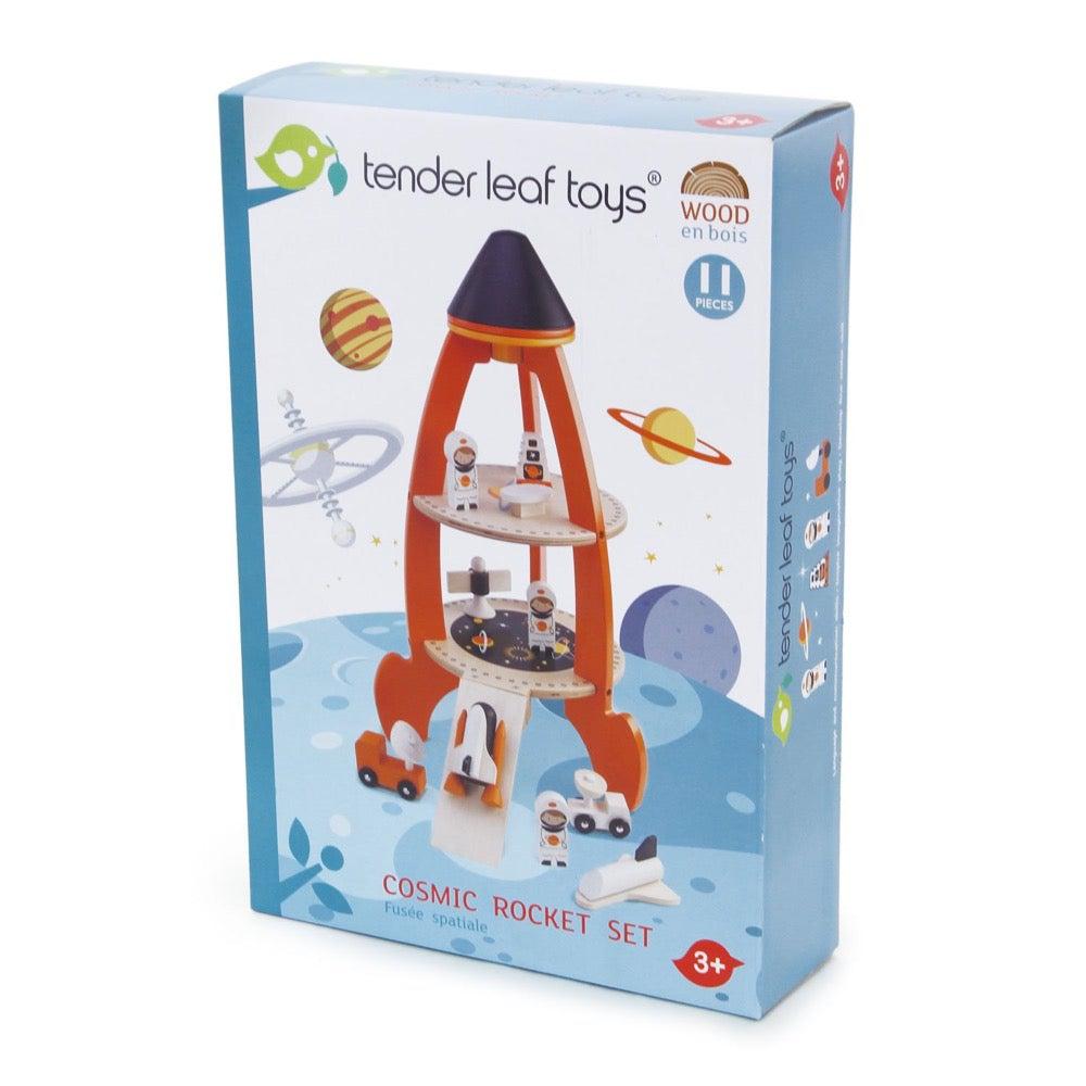 Ensemble de jeu - Fusée cosmique-Tender Leaf Toys-Boutique LeoLudo
