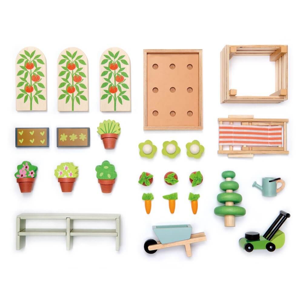 Ensemble de jeu - Serre et jardin-Tender Leaf Toys-Boutique LeoLudo