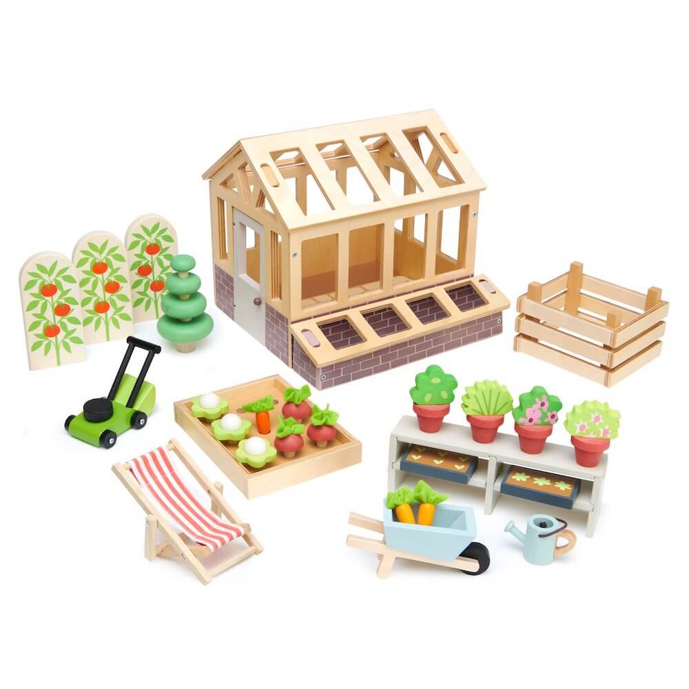 Ensemble de jeu - Serre et jardin-Ensemble de jeu-Tender Leaf Toys-Boutique LeoLudo