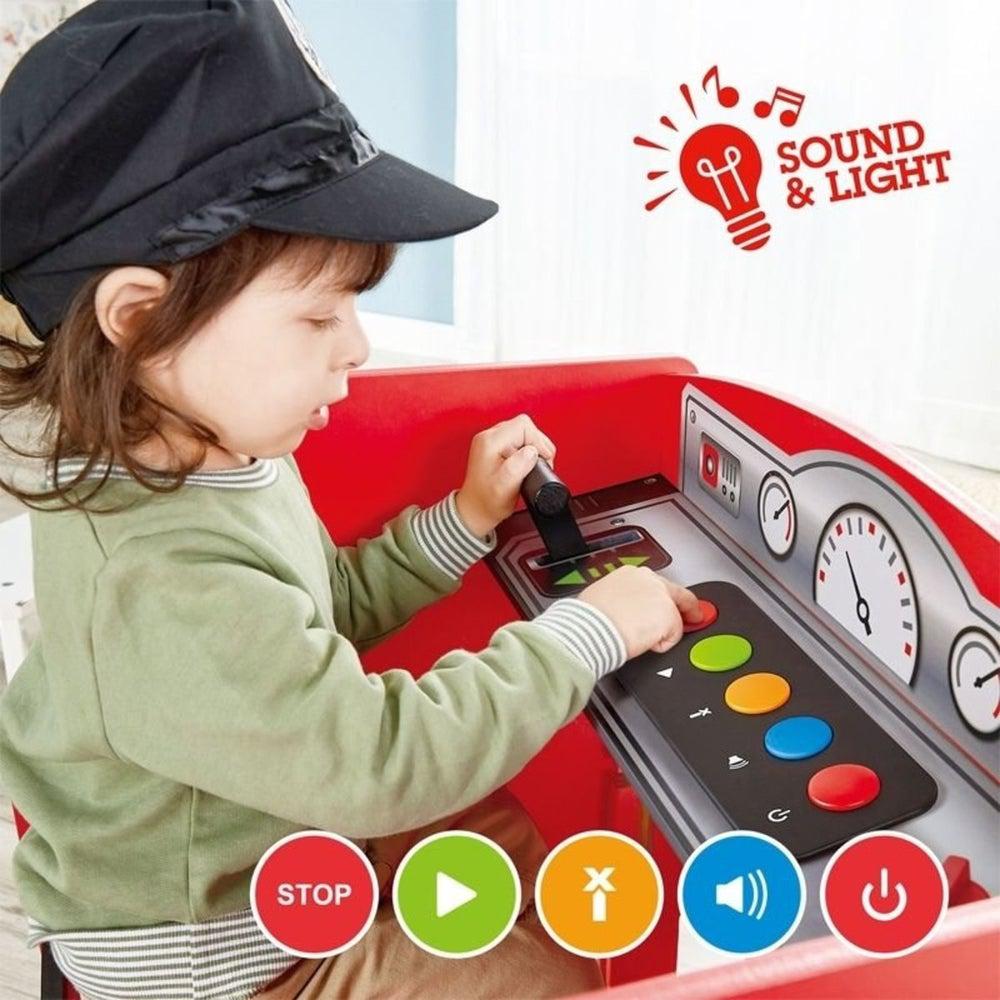 Ensemble de jeu - Train et chemin de fer avec table de jeu - Ensembles de jeu - Boutique LeoLudo - Hape