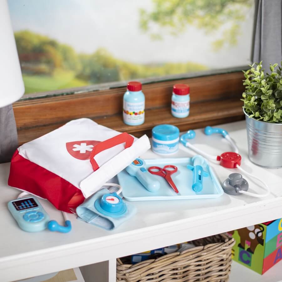 Ensemble de jeu trousse du docteur - Jouets d'imitation - Boutique LeoLudo - Melissa & Doug