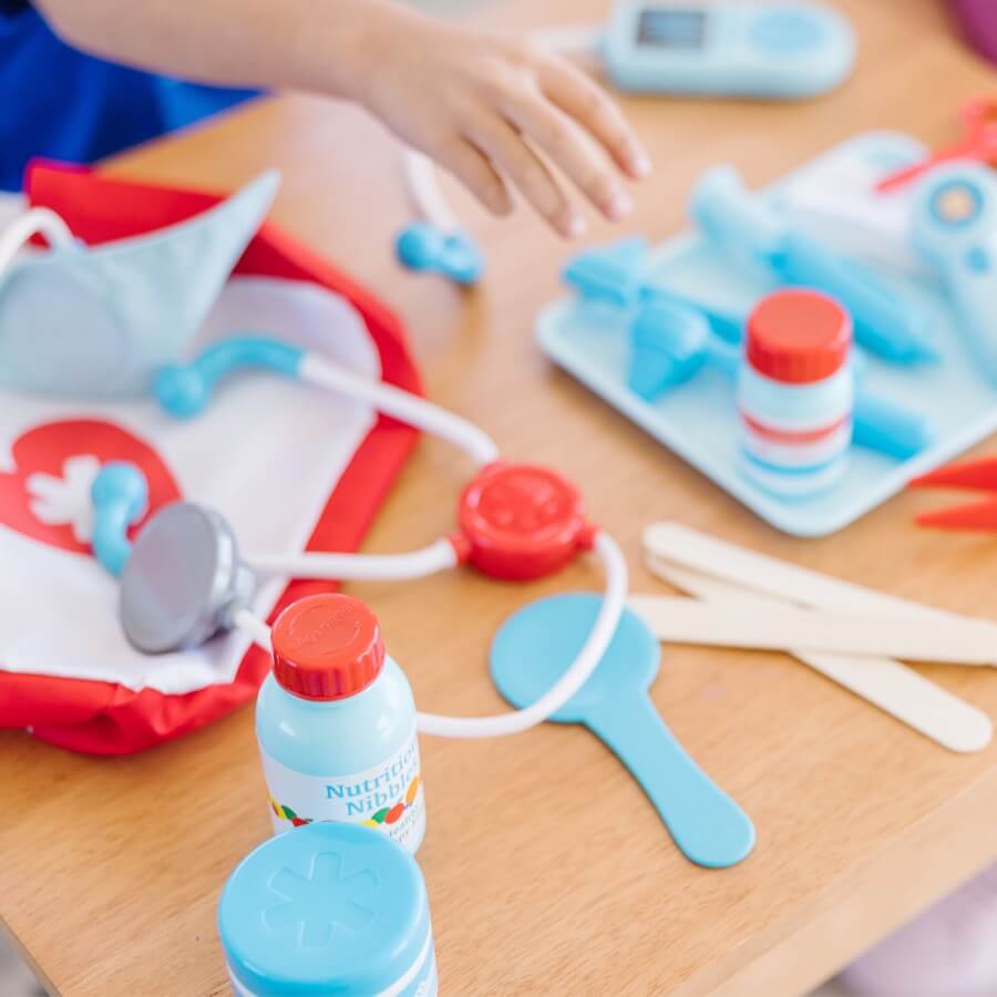 Ensemble de jeu trousse du docteur - Jouets d'imitation - Boutique LeoLudo - Melissa & Doug