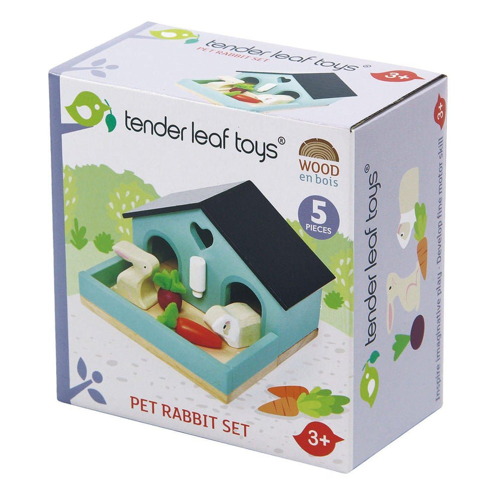 Ensemble de lapins de compagnie - Ensembles de jeu - Boutique LeoLudo - Tender Leaf Toys