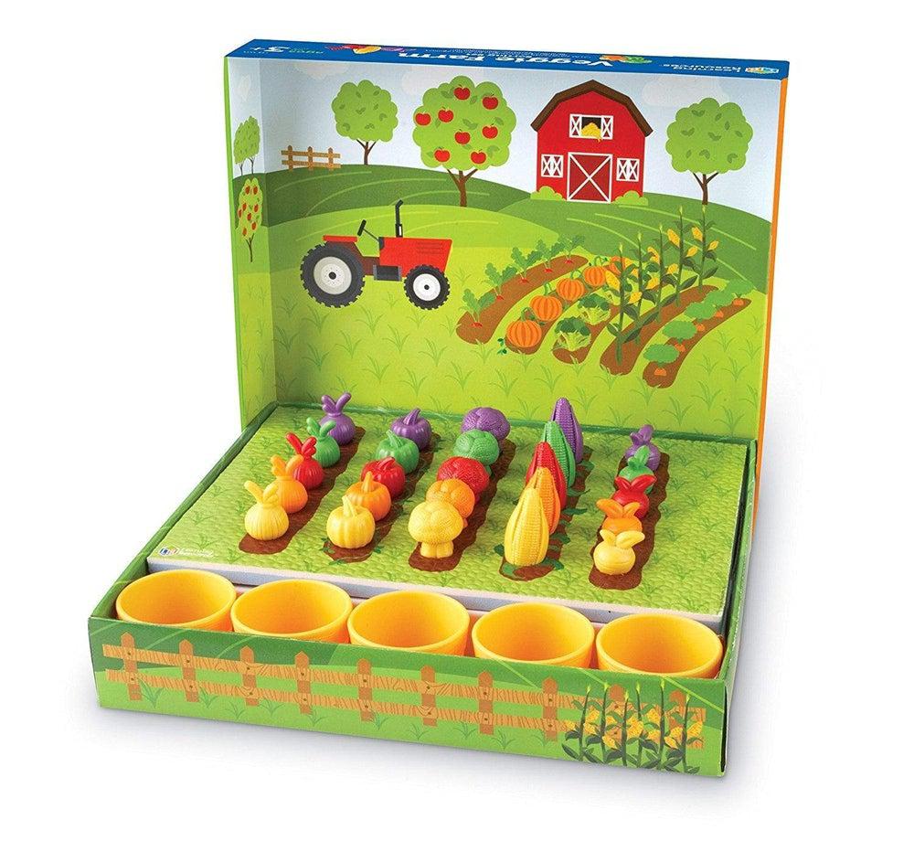 Ensemble de légumes à trier Veggie Farm-Learning Resources-Boutique LeoLudo