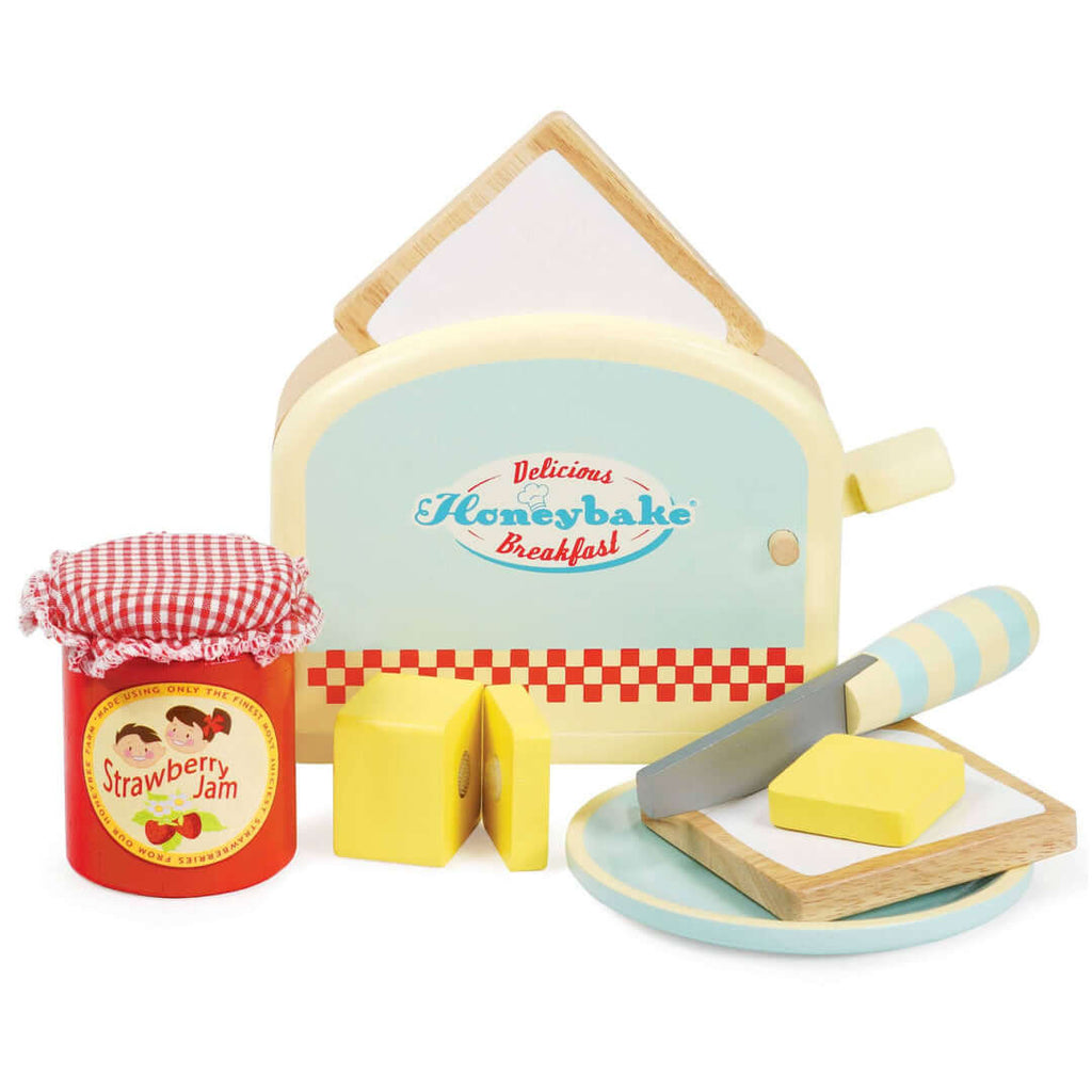Ensemble de petit-déjeuner grille-pain Honeybake-Le Toy Van-Boutique LeoLudo