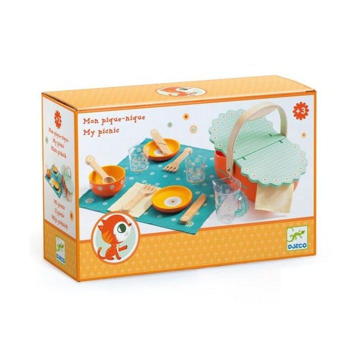 Ensemble de picnic en bois - Jouets d'imitation - Boutique LeoLudo - Djeco