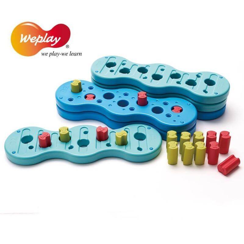 Ensemble de poutres d'équilibre - Weplay Coral Adventure - Jeu actif - Boutique LeoLudo - Weplay