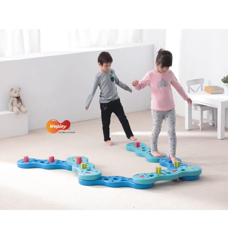 Ensemble de poutres d'équilibre - Weplay Coral Adventure - Jeu actif - Boutique LeoLudo - Weplay