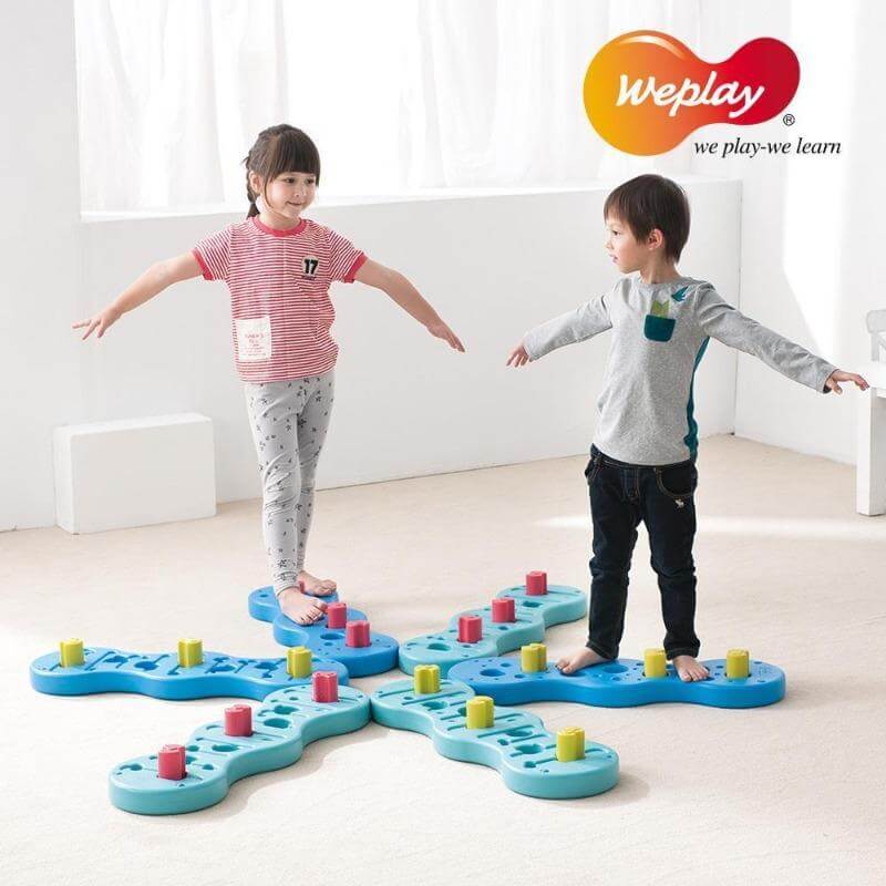 Ensemble de poutres d'équilibre - Weplay Coral Adventure - Jeu actif - Boutique LeoLudo - Weplay