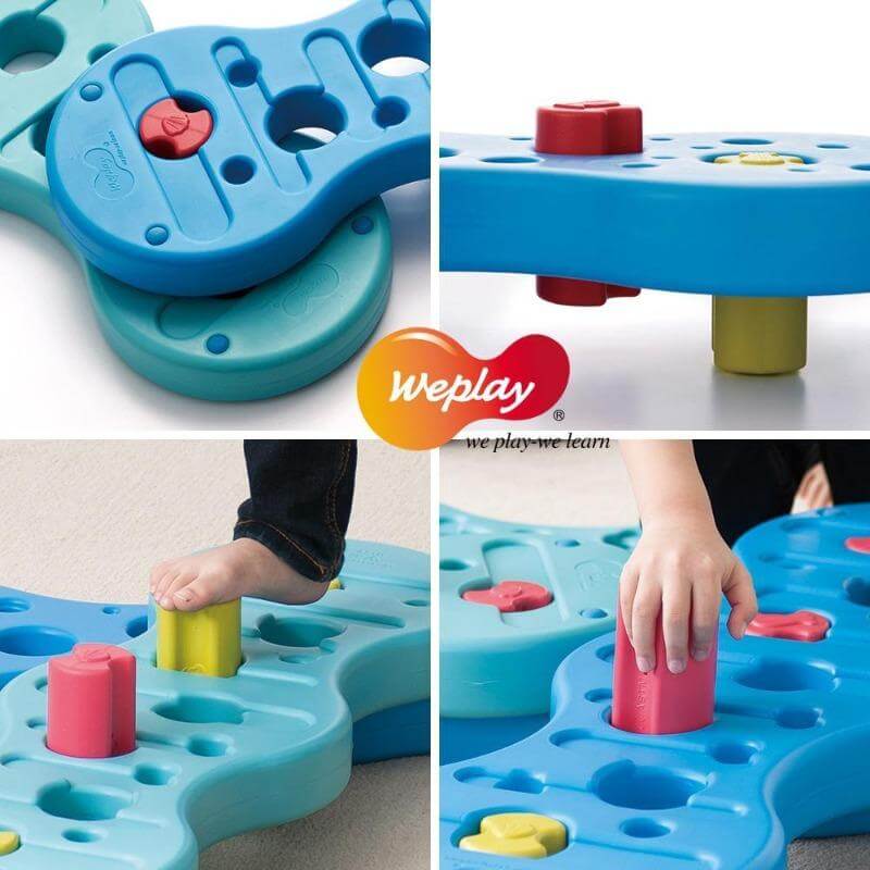 Ensemble de poutres d'équilibre - Weplay Coral Adventure - Jeu actif - Boutique LeoLudo - Weplay