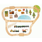 Ensemble de train Wild Pines (30 pcs.) - Ensembles de jeu - Boutique LeoLudo - Tender Leaf Toys