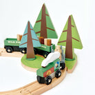 Ensemble de train Wild Pines (30 pcs.) - Ensembles de jeu - Boutique LeoLudo - Tender Leaf Toys