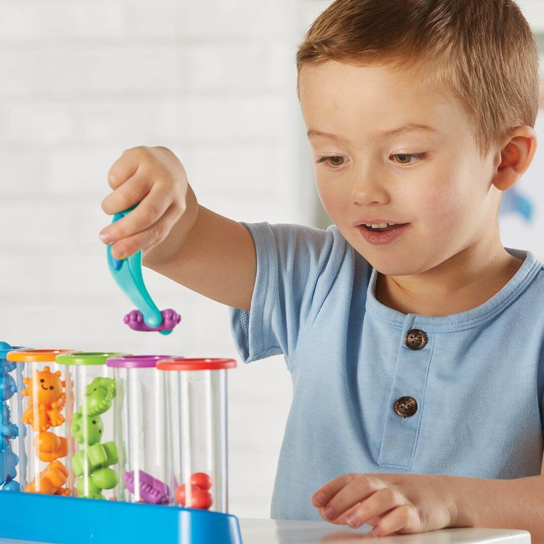 Ensemble de triage de motricité fine Silly Science - Jeux éducatifs - Boutique LeoLudo - Learning Resources