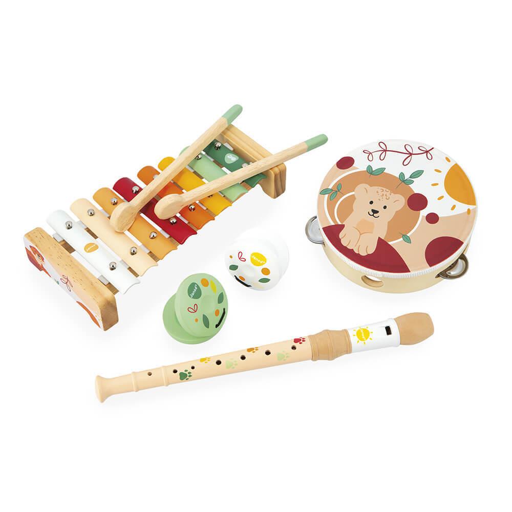 Jouet Bebe Tambour Enfant Instrument de Musique Bebe Montessori Jouet en  Bois Jouet Enfant Cadeau Fille Garçons 3 4 5 Ans : : Jeux et Jouets