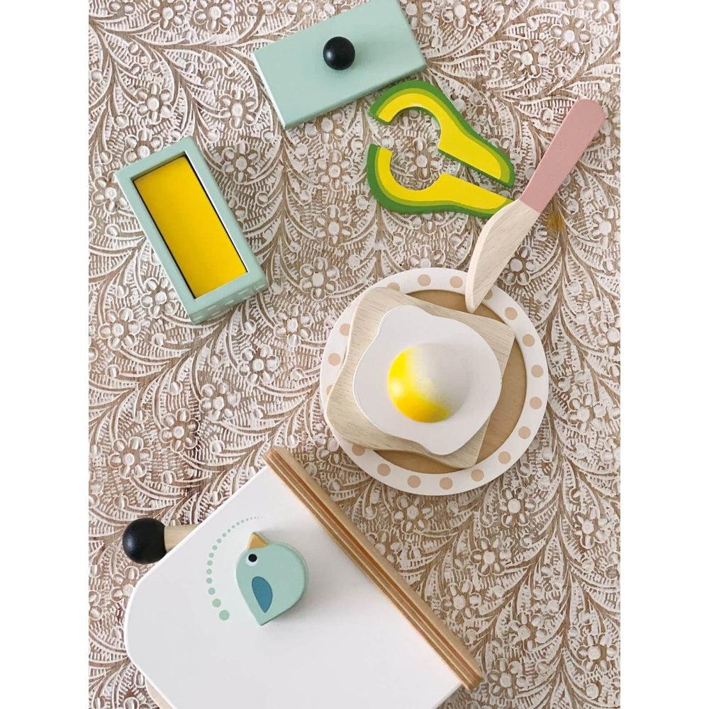 Ensemble grille - pain et petit déjeuner - Jouets d'imitation - Boutique LeoLudo - Tender Leaf Toys
