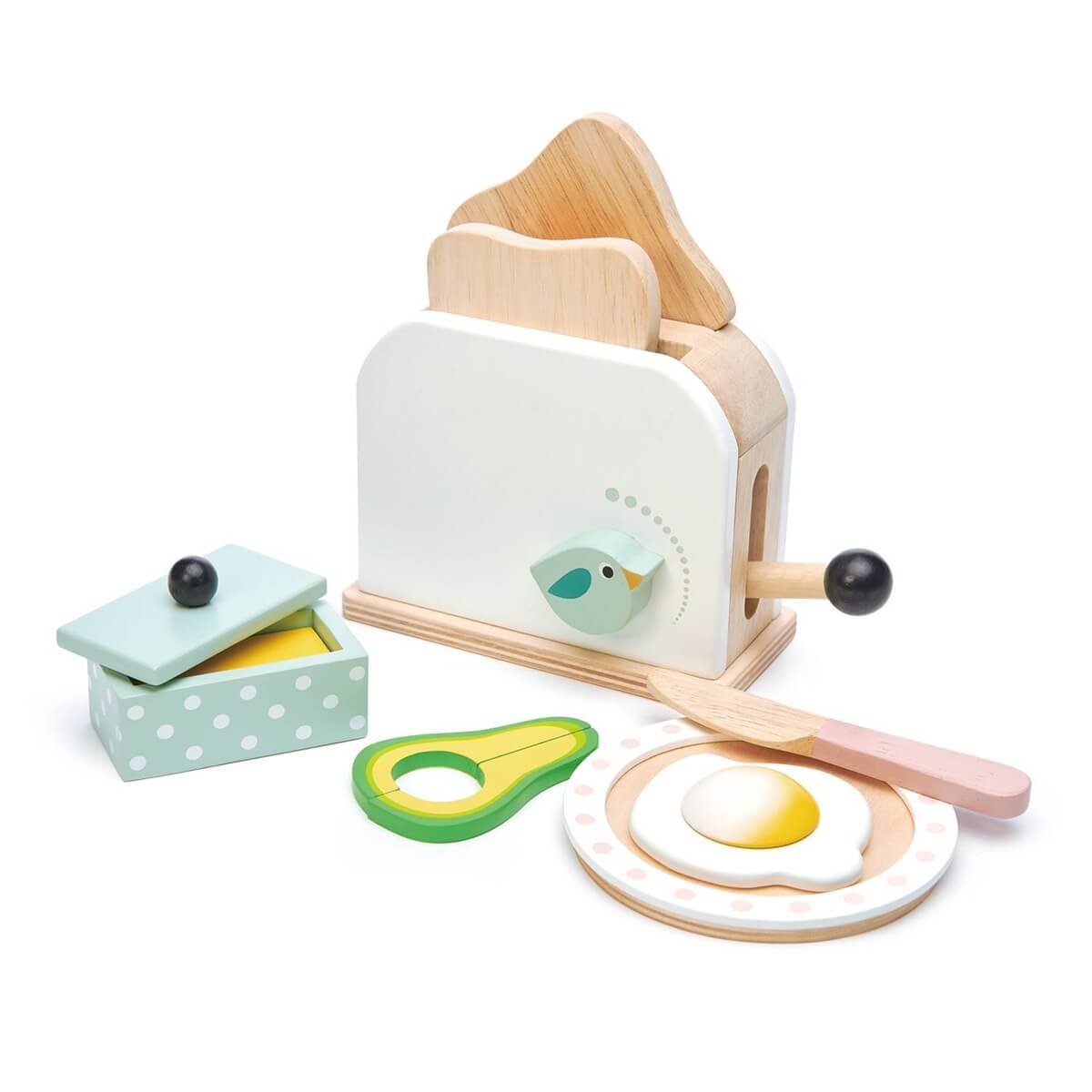 Ensemble grille - pain et petit déjeuner - Jouets d'imitation - Boutique LeoLudo - Tender Leaf Toys