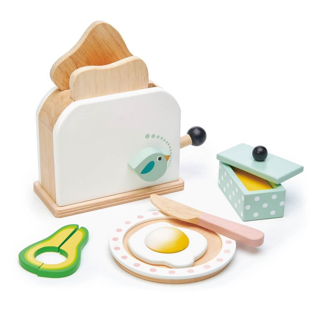 Ensemble grille-pain et petit déjeuner-Tender Leaf Toys-Boutique LeoLudo