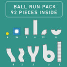 Ensemble parcours de balle Connetix (92 pcs)-Connetix-Boutique LeoLudo