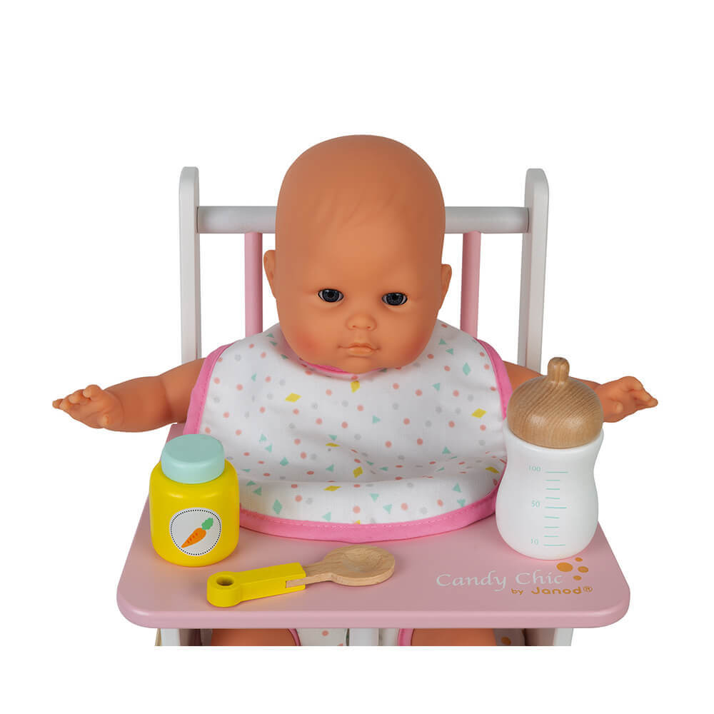Bebamour Sac à langer licorne avec matelas à langer pour poupée -  Accessoires tendance pour bébé fille