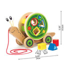 Escargot à promener-Hape-Boutique LeoLudo