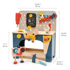Établi de table et outils (28 pcs) - Jouets d'imitation - Boutique LeoLudo - Tender Leaf Toys