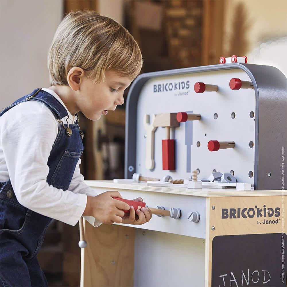 Établi Reverso Brico'Kids - Jouets d'imitation - Boutique LeoLudo - Janod