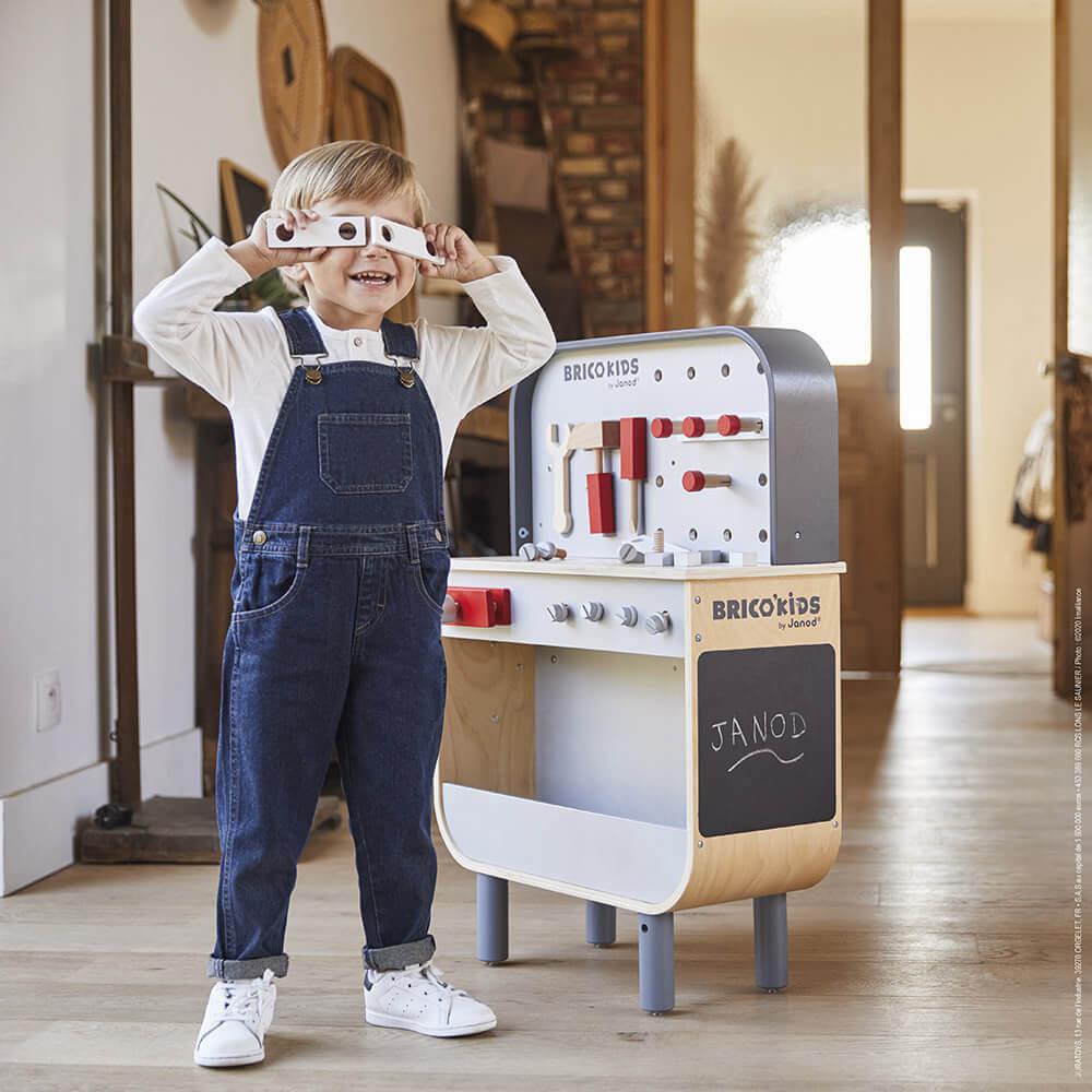 Établi Reverso Brico'Kids - Jouets d'imitation - Boutique LeoLudo - Janod