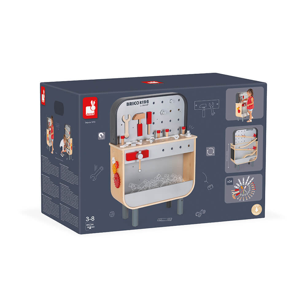 Établi Reverso Brico'Kids - Jouets d'imitation - Boutique LeoLudo - Janod