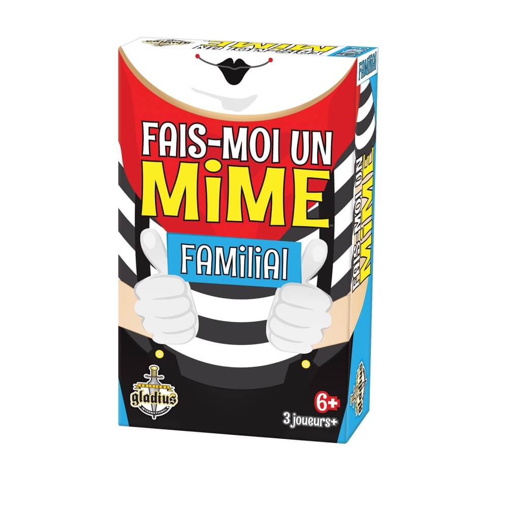 Fais - moi un mime - Familial - Jeux de société - Boutique LeoLudo - Gladius