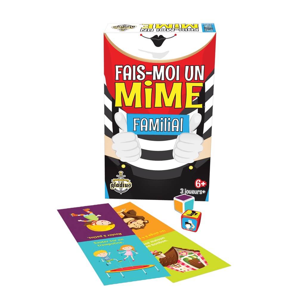Fais - moi un mime - Familial - Jeux de société - Boutique LeoLudo - Gladius