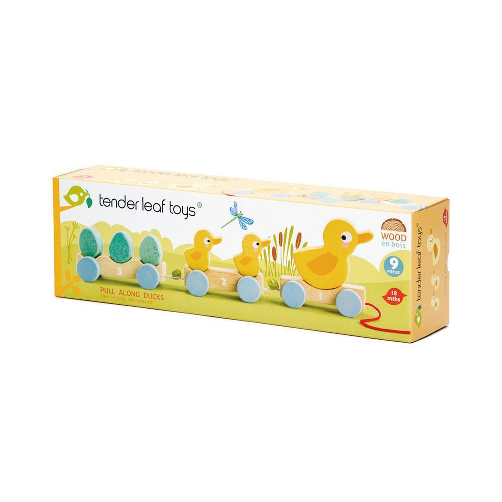 Famille de canards à tirer-Tender Leaf Toys-Boutique LeoLudo