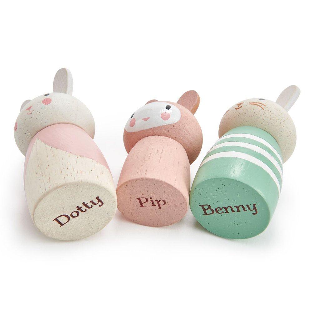 Famille de lapins - Figurines - Boutique LeoLudo - Tender Leaf Toys