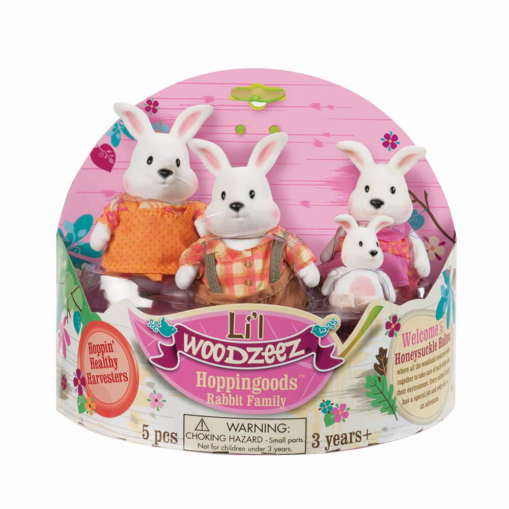 Famille de lapins Hoppingood-Li'l Woodzeez-Boutique LeoLudo